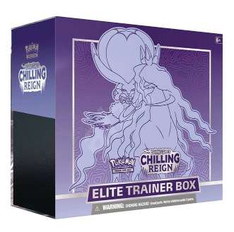 Pokémon - Sword & Shield Chilling Reign Elite Trainer Box - Purple