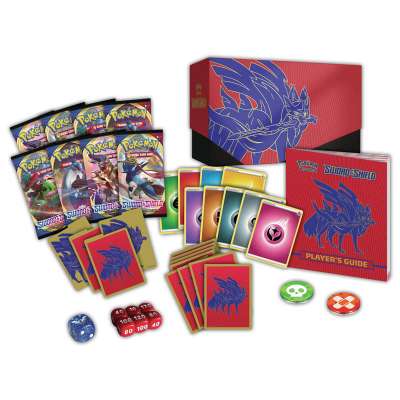 Pokémon - Sword & Shield Elite Trainer Box - Red - Zacian